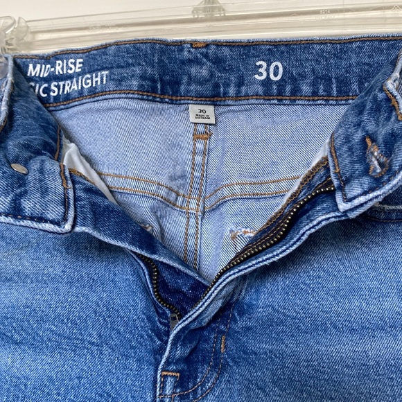 JCrew mid rise classic straight jean - Picture 6 of 6